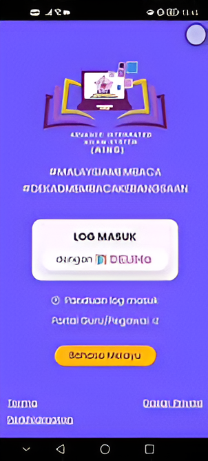 Cara Log Masuk ke AINS NILAM