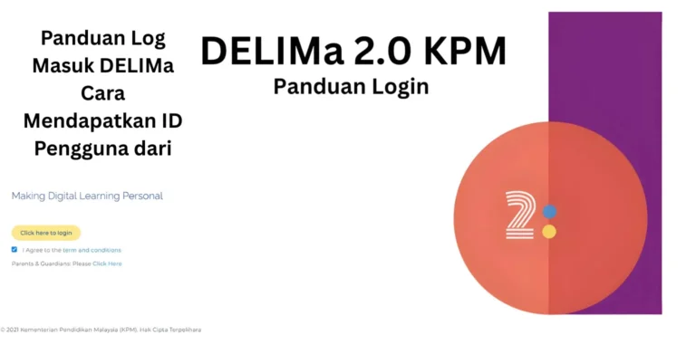 Panduan Log Masuk DELIMa Cara Mendapatkan ID Pengguna dari