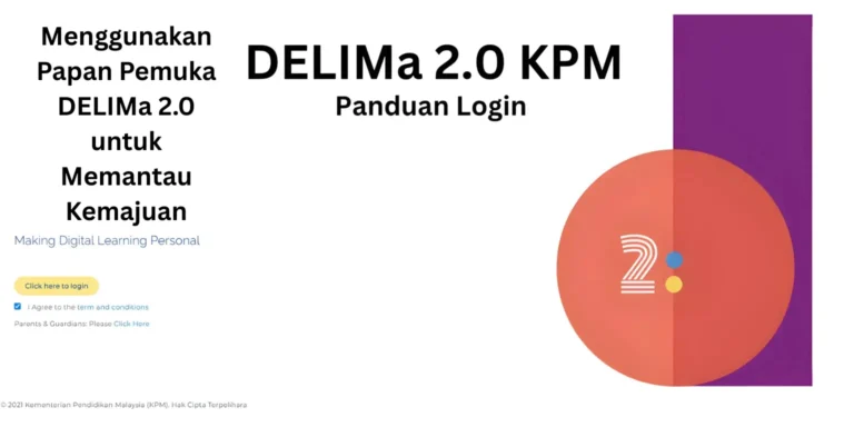 Menggunakan Papan Pemuka DELIMa 2.0 untuk Memantau Kemajuan