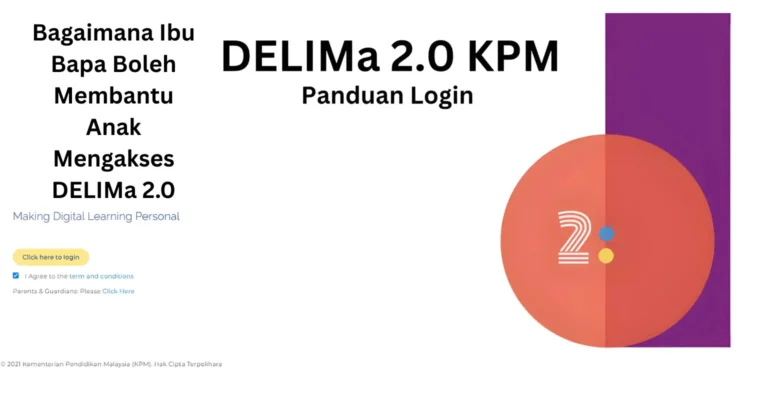 Bagaimana Ibu Bapa Boleh Membantu Anak Mengakses DELIMa 2.0