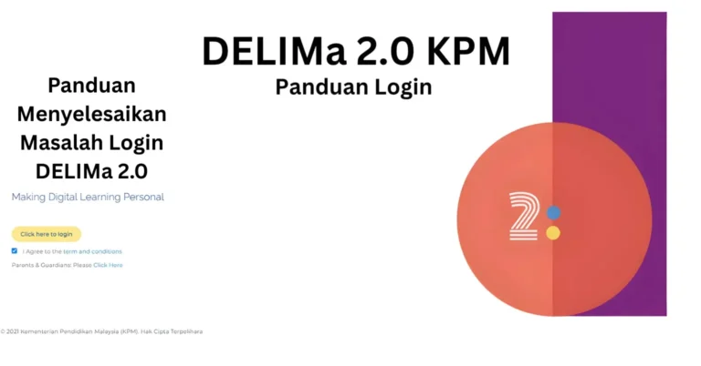 Panduan Menyelesaikan Masalah Login DELIMa 2.0