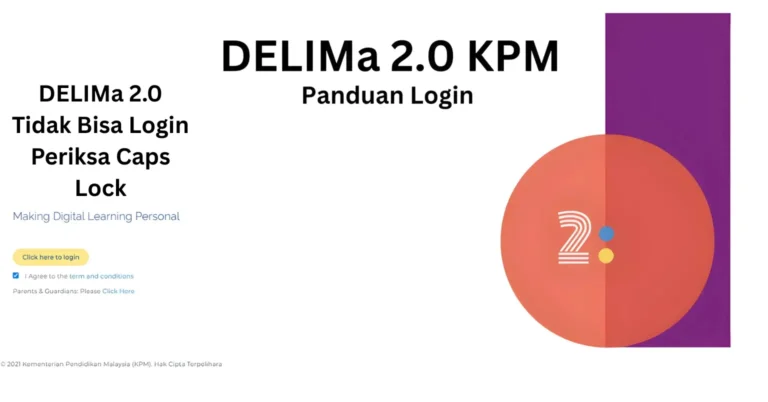DELIMa 2.0 Tidak Bisa Login Periksa Caps Lock